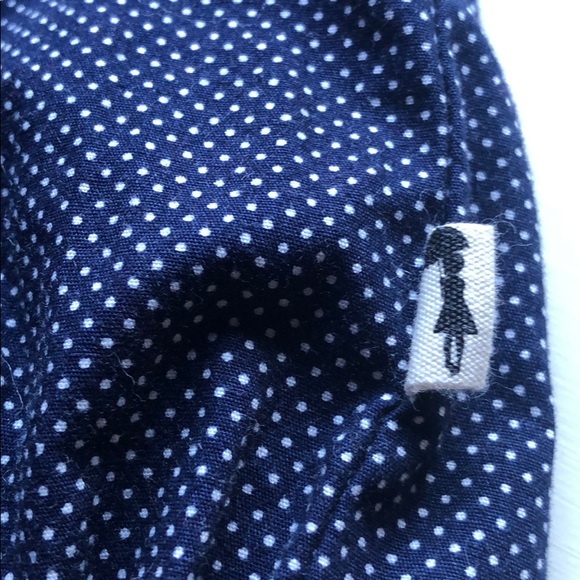 Lacey Lane | Navy Suspender Shorts | 4 - Picture 7 of 10